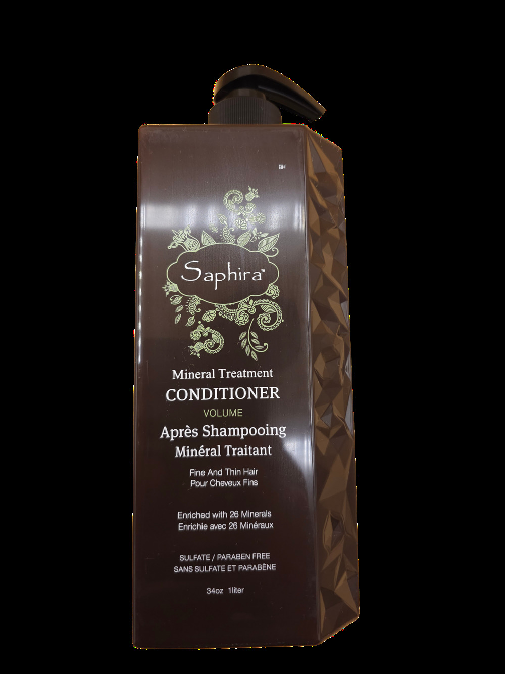 Saphira 26 Mineral Treatment Volume Conditioner 34 Oz for Fine and Thin Hair
